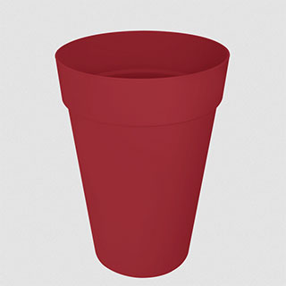 loft urban round high - d42 h56 - rouge theatre